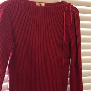 Old Navy XL heavy red long sleeved sweater